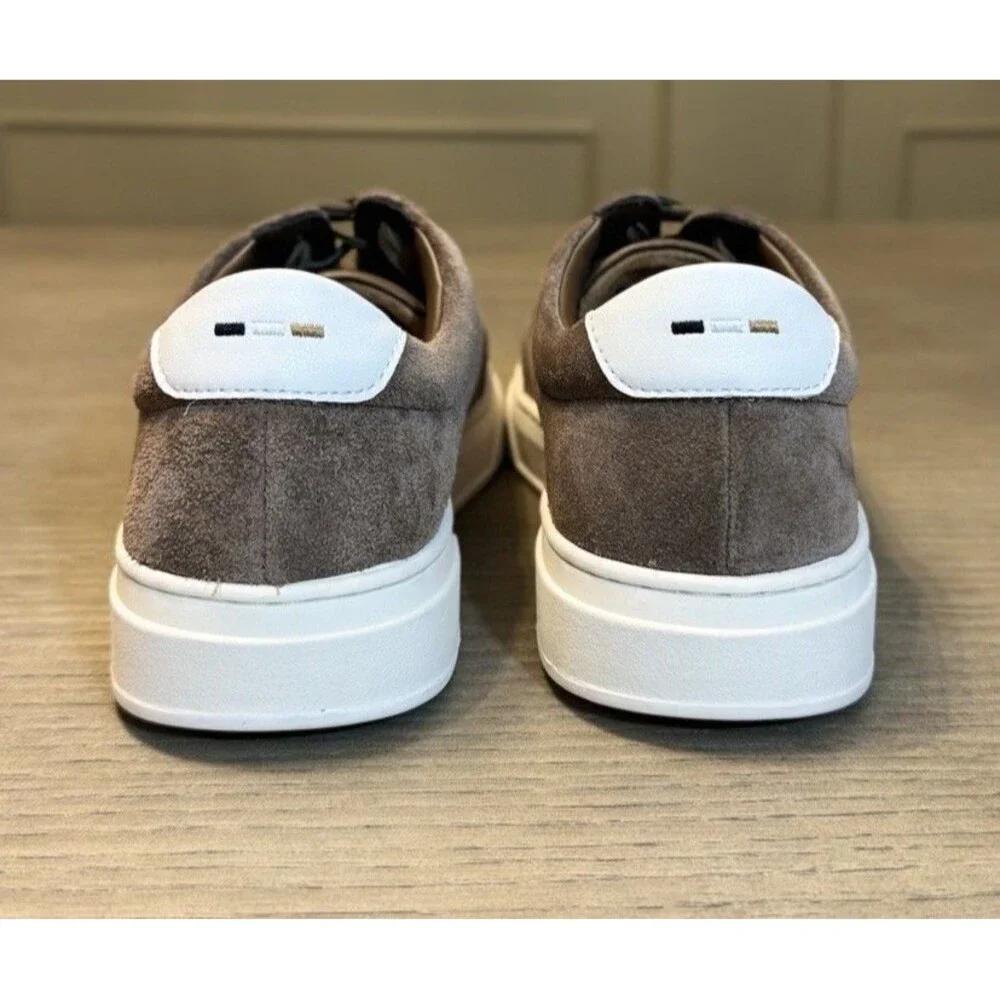 Hugo Boss Men’s Kieran Suede Sneakers. Size 40